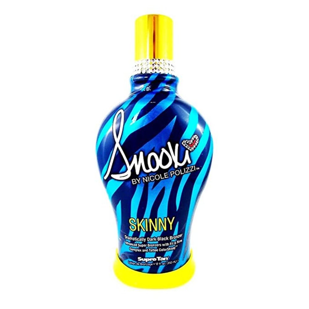 Supre Snooki Skinny Dark Black Tanning Bed Lotion - 12oz